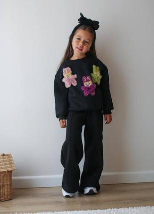 Теплый флисовый костюм