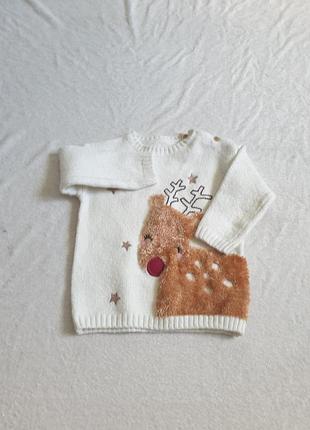 Свитер для девочки 9-12 месяцев