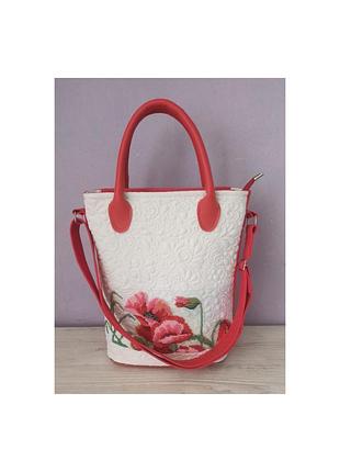 Сумка-тоут "галенина маков"