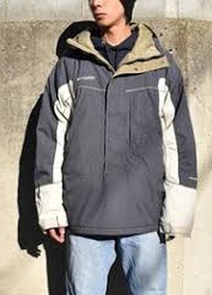 Чоловіча лижна, тепла брендова куртка. зимова, демісезонна, осіння, весняна, демі.