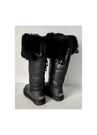 Ботфорты кожаные зимние теплые ugg ботфорты 42р, 43р женская обувь большого размера