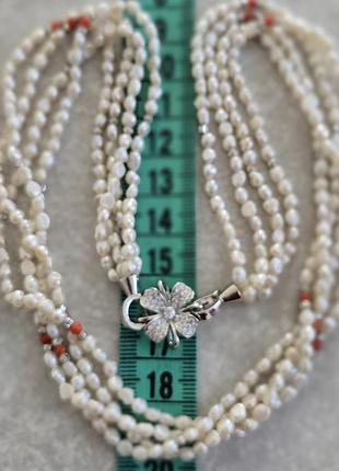 Ожерелье барочные жемчужины
