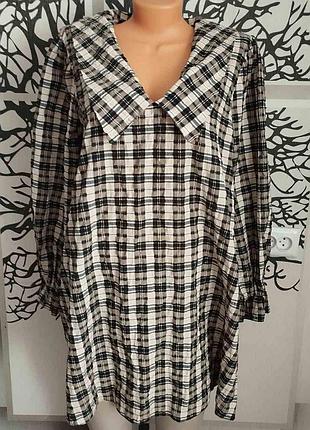 Платье женское в клетку