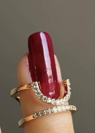 Кільце для нігтів із камінням
