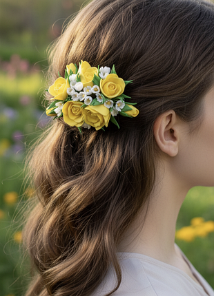 Заколка поцелуй солнца