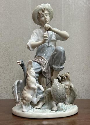 Фарфоровая статуэтка lladro «весна».