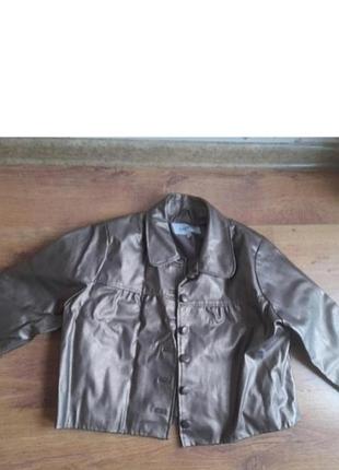 Жакет, куртка, кожзам, винтаж, рs/m.papaya.