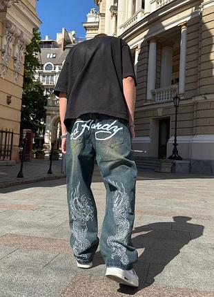 Джинси ed hardy jeans dragon