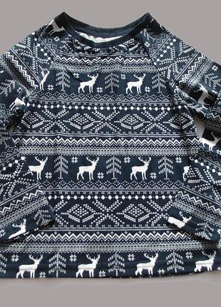 Пижамный мирер с флисовым напылением 6-7 11-12 лет primark