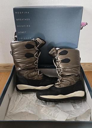 Девочки подростковые зимние сапоги geox