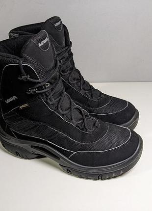 Ботинки треккинговые lowa trident iiltix men's winter goretex black 42.5 р оригинал