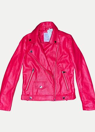 Куртка экокожа ovs kids для девочки на рост 146 см