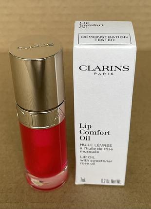 Clarins lip comfort oil олія для губ, 16 fuchsia