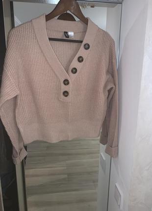 H&m кофта свитер джемпер свитшот новая, s-m 3
