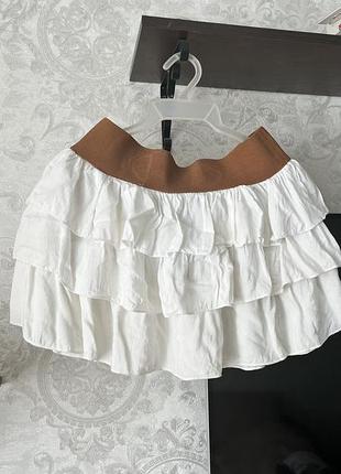 Спідниця рюшами