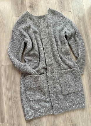 Подовжений кардиган/светр/кофта zara.