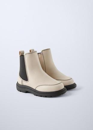 Стильные боты zara на теплую осень/весну