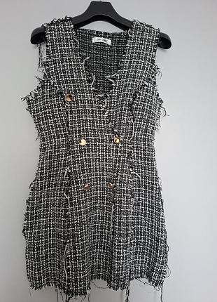 Мини платье жакет