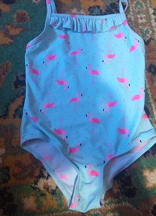 Купальник купальні труси 3-4р фламінго