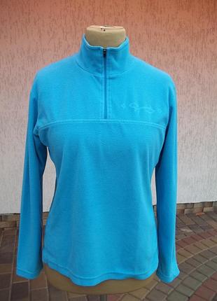 ( 46 р) флисовый свитер кофта женская б / у