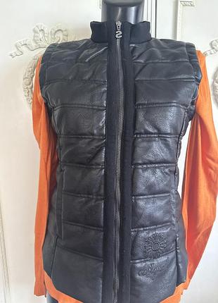 Жилет еко-шкіра