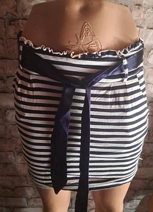 Юбка матроска