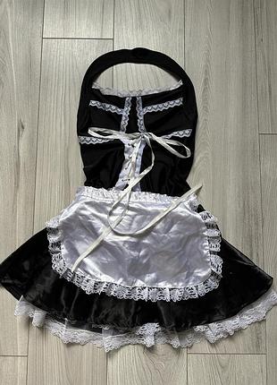 Сукня еротична костюм покоївки білизна для рольових ігор
