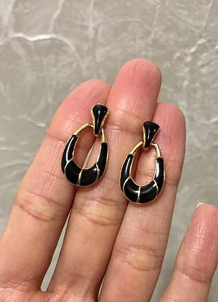 Винтажные серьги, клипсы. винтаж.