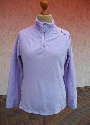 ( 46 р) флисовый свитер кофта женская б / у