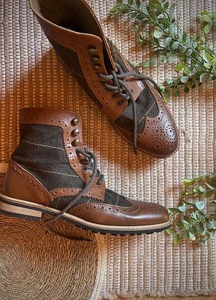 Черевики оксфорди броги