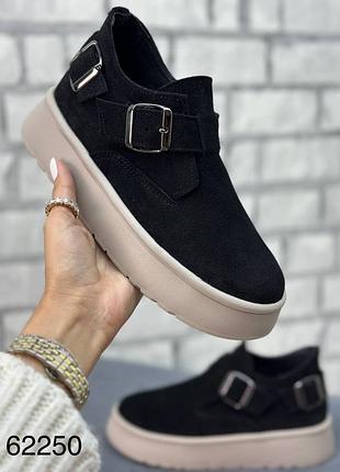 Натуральная кожа замша все размеры туфли анатомическая подошва