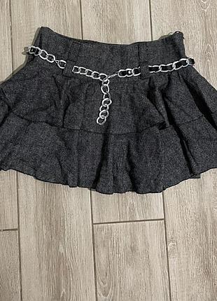 Шерстяная юбка,, новая, оригинал, 100% шерсть
