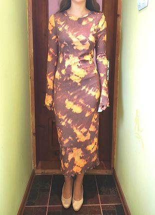 Платье женское длинное