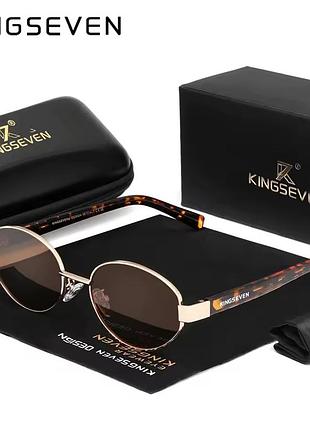 Сонцезахисні окуляри  kingseven із захистом uv400 у ретро-стилі