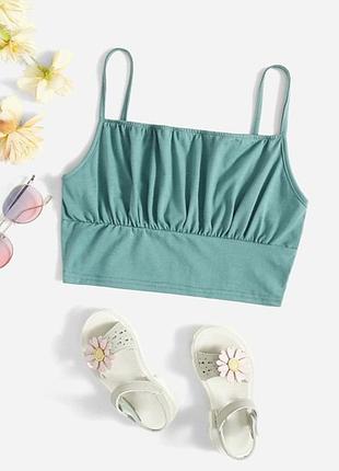 Топ із збіркою майка підлітковий