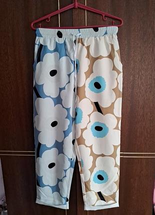 Шикарные яркие брюки