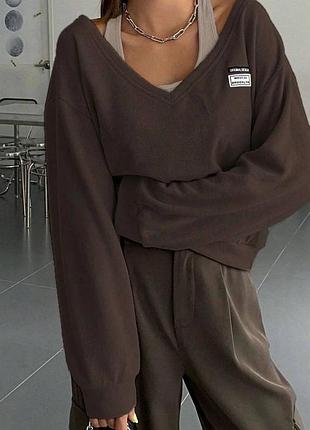 Жіноча кофта в рубчик