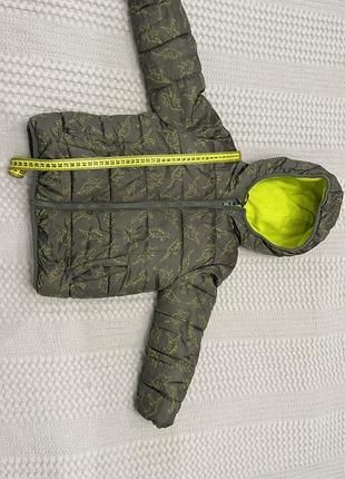 Куртка демісезонна sinsay 104 см з динозаврами