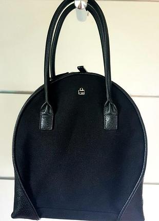 Женская сумка из натуральной кожи и текстиля "billy bag london".