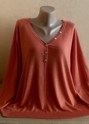 Віскозний джемпер великого розміру