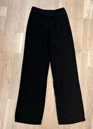 Віскозні брюки палаццо висока посадка