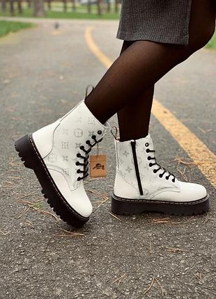 Dr. martens jadon x lvuitton bv fur lasd ботинки мартинсы наложенный платёж купить