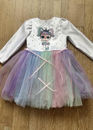 Сукня святкова lol для дівчинки
