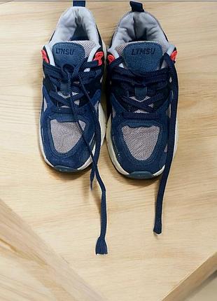 Різнокольорові кросівки zara  34 розмір