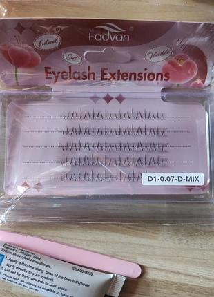 Набор для накладных ресниц новый