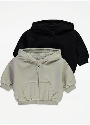 Толстовки с застежкой-молнией george 6737, 6738