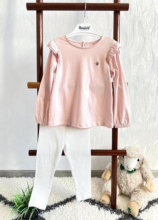 💫реглан від tu на 12-18 міс., 80-86 см. та лосинки в рубчик від f&f на 12-18 міс., 80-86 см.