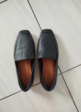 Кожаные балетки m&s