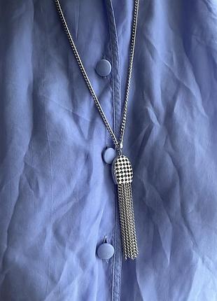 Гарний довгий підвіс з китицями monet