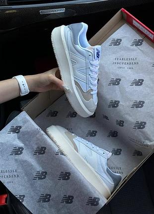 New balance ct302 white blue 2  уцінка